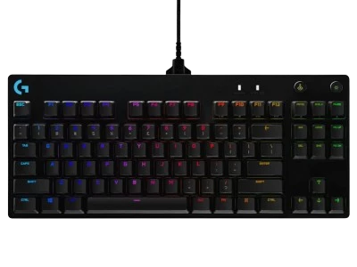 Logitech PRO MECHANICAL GAMING KEYBOARD (GX BLUE CLICKY) WIRED 5
