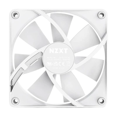 NZXT F120P 120mm Static Pressure Fan (WHITE) 5