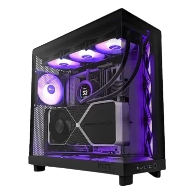 NZXT H6 Flow RGB (ATX) Mid Tower Cabinet (BLACK) 5