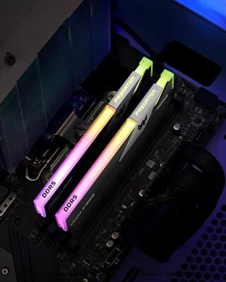 PREDATOR VESTA II DDR5 RGB 32GB 7200MHz (16*2) DESKTOP RAM (BLACK) 5