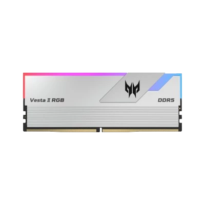 PREDATOR VESTA II DDR5 RGB 32GB 7200MHz (16*2) DESKTOP RAM (SILVER) 5