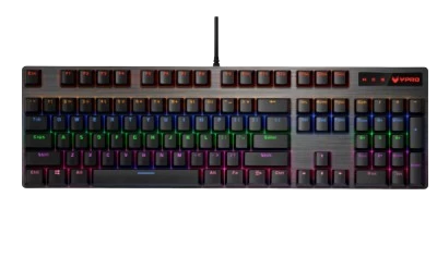 RAPOO V500 Pro Gaming Mechanical Backlit Keyboard (Blue Switch) 5