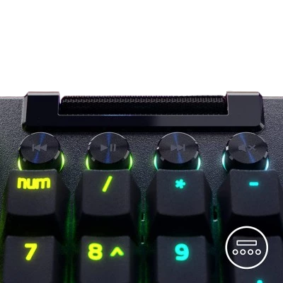 Razer BLACKWIDOW V4 Pro - (Yellow Switch) MECHANICAL GAMING KEYBOARD WIRED 5