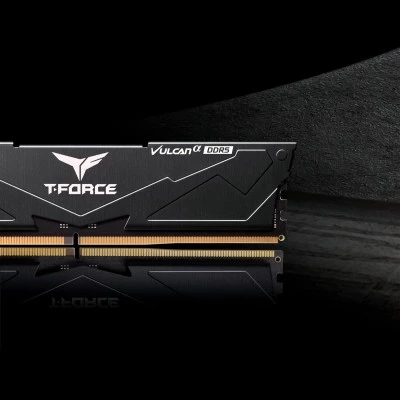 T-Force VULCAN 16GB(16GBx1) DDR5 6000MHz Desktop RAM (BLACK) 5